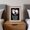 Tuxedo Cat Memorial Canva Template | Pet Loss Tribute Printable | Cat Remembrance Poster | Personal Use Digital Download
